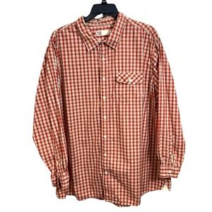 Cutter&Buck‎ Men’s Big&Tall Long Sleeve Modern Fit Plaid Shirt 3XB